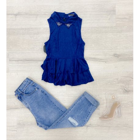 Blusa peplum