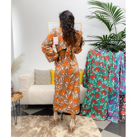 Vestido atado espalda