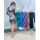 Vestido metalizado