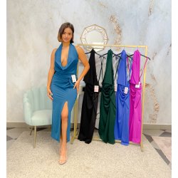 Vestido escote buche