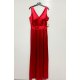 Vestido largo rojo