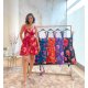 Vestido babydoll flores
