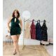 Vestido lentejuela halter*