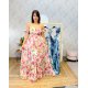 Vestido flores premium