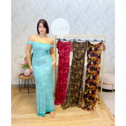 Vestido tul corte romántico