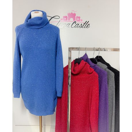 Vestido - jersey lurex