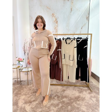 Conjunto punto bicolor