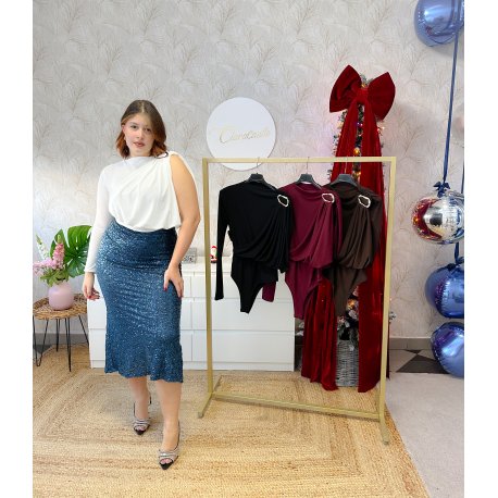 Body asimétrico crep